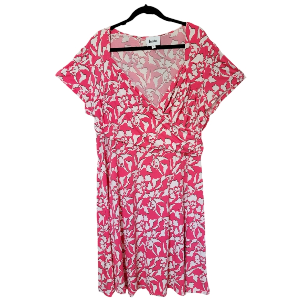 Dress, plus size, midi length